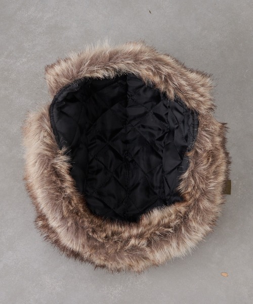 CIAOPANIC TYPY（チャオパニックティピー）の「フライトハット（ハット・レディース・ブラック/カーキ・ONE SIZE）」の6枚目の写真