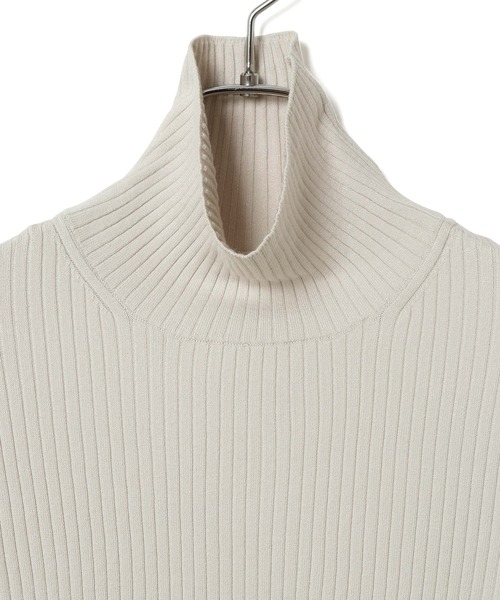 ADAM ET ROPE'(アダムエロペ)の「【アウトレット店舗・WEB限定】エコベロRIBタートル(ニット/セーター・レディース・ブラック/ピンク/イエロー/グレー系その他・FREE)」の11枚目の写真