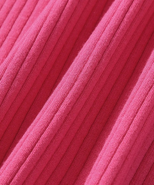 ADAM ET ROPE'(アダムエロペ)の「【アウトレット店舗・WEB限定】エコベロRIBタートル(ニット/セーター・レディース・ブラック/ピンク/イエロー/グレー系その他・FREE)」の16枚目の写真