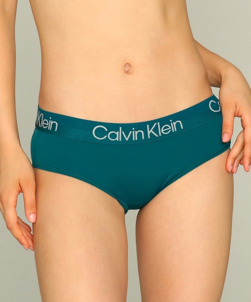 Calvin Klein Underwear（カルバンクラインアンダーウェア）の「ストラクチャー マイクロ ヒップスターショーツ（ショーツ・レディース・ブラック/ダークグリーン/ブルー・S/M/L/XS）」の3枚目の写真