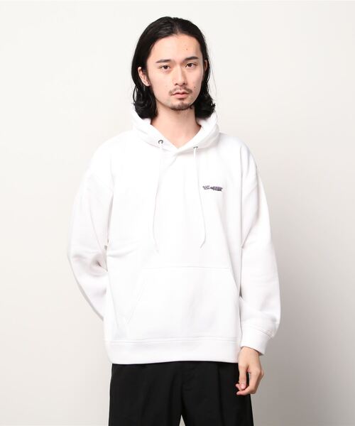 ALWAYS GOOD TIME（オルウェイズグッドタイム）の「【TOM & JERRY/トムとジェリー】裏起毛 ビッグシルエット プルオーバーパーカー（パーカー・メンズ・ブルーグレー/ブラウン/ブラック/ホワイト・M/L/LL）」の22枚目の写真