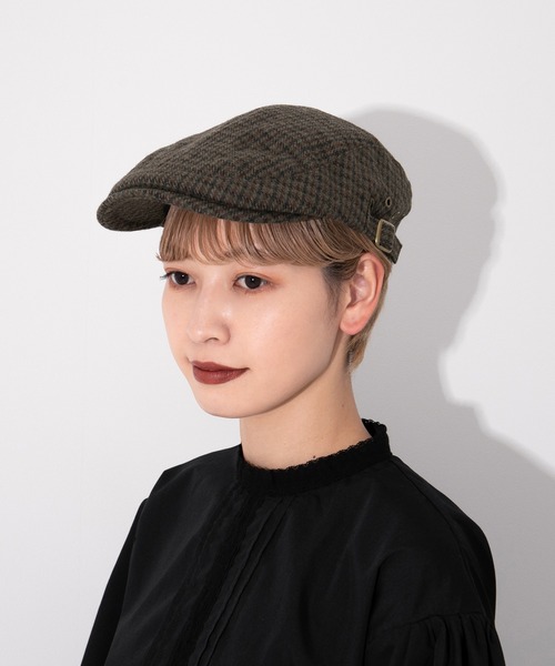 kutir（クティール）の「ハンチング（ハンチング/ベレー帽・レディース・チャコールグレー/ブラック/ブラウン系その他/カーキ・FREE）」の3枚目の写真