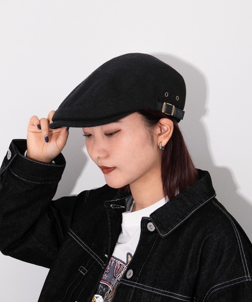 kutir（クティール）の「ハンチング（ハンチング/ベレー帽・レディース・チャコールグレー/ブラック/ブラウン系その他/カーキ・FREE）」の2枚目の写真