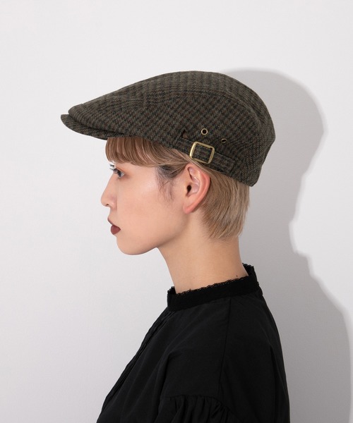 kutir（クティール）の「ハンチング（ハンチング/ベレー帽・レディース・チャコールグレー/ブラック/ブラウン系その他/カーキ・FREE）」の7枚目の写真