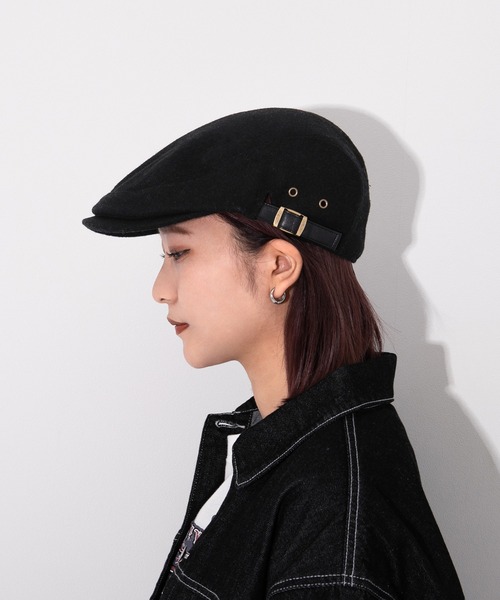 kutir（クティール）の「ハンチング（ハンチング/ベレー帽・レディース・チャコールグレー/ブラック/ブラウン系その他/カーキ・FREE）」の5枚目の写真