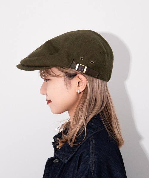 kutir（クティール）の「ハンチング（ハンチング/ベレー帽・レディース・チャコールグレー/ブラック/ブラウン系その他/カーキ・FREE）」の8枚目の写真