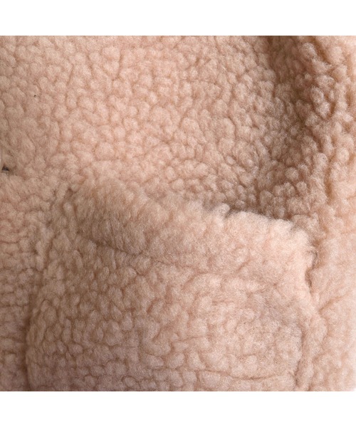 BeBe（ベベ）の「BeBe/丸襟シープボアもこもこコートベビー(80~90cm)（その他アウター・キッズ・オフホワイト/ベージュ・80/90）」の20枚目の写真