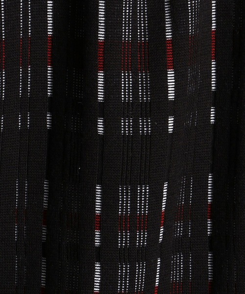 NICOLE CLUB FOR MEN(ニコルクラブフォーメン)の「【21年モデル】チェック風転換裏ボーダーニット(ニット/セーター・メンズ・ホワイト×ネイビー/ホワイト系/ブラック系その他・LARGE/X-LARGE/MEDIUM)」の11枚目の写真