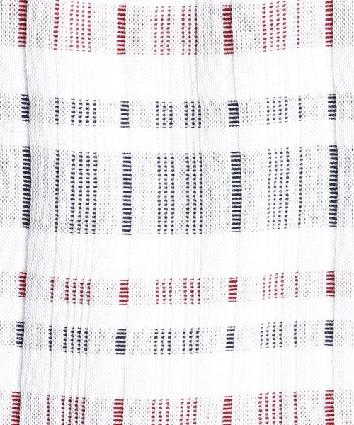 NICOLE CLUB FOR MEN(ニコルクラブフォーメン)の「【21年モデル】チェック風転換裏ボーダーニット(ニット/セーター・メンズ・ホワイト×ネイビー/ホワイト系/ブラック系その他・LARGE/X-LARGE/MEDIUM)」の12枚目の写真