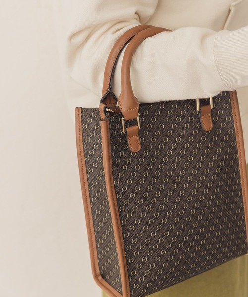 RODE SKO（ロデスコ）の「モノグラムミニトートバッグ（トートバッグ・レディース・ブラウン・ONE）」の2枚目の写真