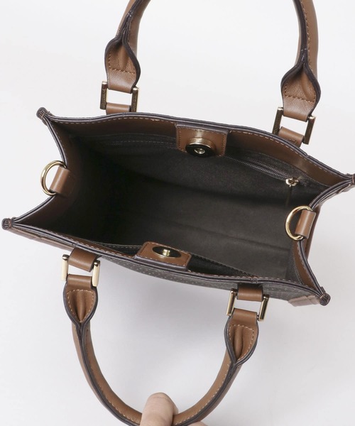 RODE SKO（ロデスコ）の「モノグラムミニトートバッグ（トートバッグ・レディース・ブラウン・ONE）」の10枚目の写真