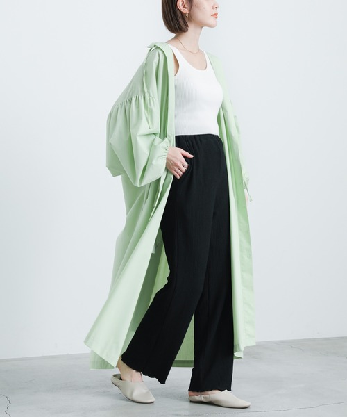 select MOCA（セレクトモカ）の「ジャガードカラーワイドパンツ（その他パンツ・レディース・ブラック/ピンク/オレンジ/ブルー/ライトグリーン・FREE）」の16枚目の写真