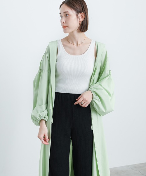 select MOCA（セレクトモカ）の「ジャガードカラーワイドパンツ（その他パンツ・レディース・ブラック/ピンク/オレンジ/ブルー/ライトグリーン・FREE）」の19枚目の写真