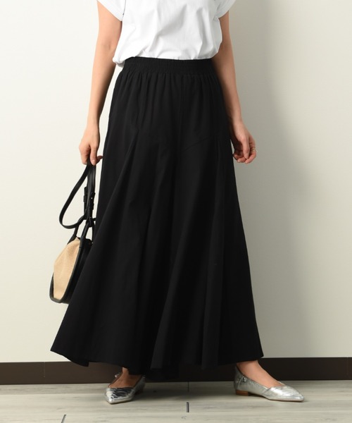 INTERPLANET（インタープラネット）の「ライトデニムパネル切替スカンツ（その他パンツ・レディース・ブラック/インディゴブルー/ブルー・FREE）」の6枚目の写真