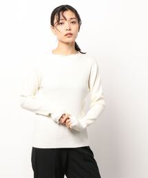 Te chichi TERRASSE | ラメ混リブメローニット(ニット/セーター)