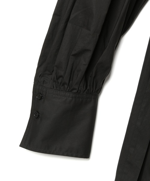 ADAM ET ROPE'（アダムエロペ）の「エンブロイダリーカラーブラウス（シャツ/ブラウス・レディース・ホワイト/ブラック・FREE）」の11枚目の写真