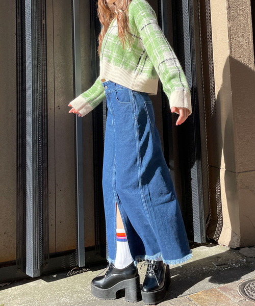 HEYUMM（ヘユム）の「HEYUMM　モヘアライクショートニットカーディガン（カーディガン/ボレロ・レディース・ホワイト系その他/ブルー系その他/ピンク系その他・ONE）」の14枚目の写真