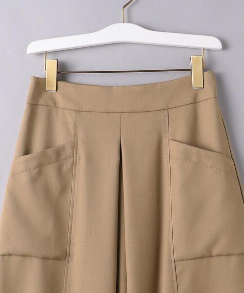 UNITED ARROWS(ユナイテッドアローズ)の「<UNITED ARROWS>TRICOTIN ボックスタック スカート B(スカート・レディース・ベージュ/ネイビー/ライム・40/38/36)」の13枚目の写真