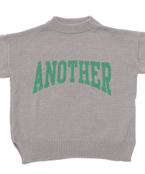 Figments（フィグメンツ）の「ANOTHERニット（ニット/セーター・レディース・グリーン/グレー・FREE）」の6枚目の写真