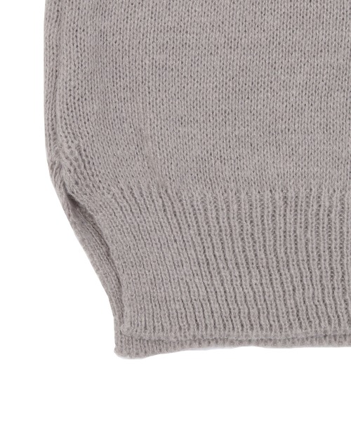 Figments（フィグメンツ）の「ANOTHERニット（ニット/セーター・レディース・グリーン/グレー・FREE）」の8枚目の写真