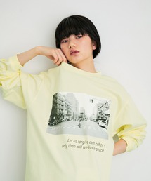 ADAM ET ROPE' | フォトグラファープリントT(Tシャツ/カットソー)