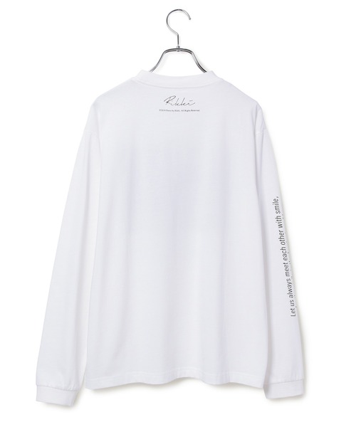 ADAM ET ROPE'（アダムエロペ）の「フォトグラファープリントT（Tシャツ/カットソー・レディース・イエロー/ホワイト/チャコールグレー・FREE）」の12枚目の写真