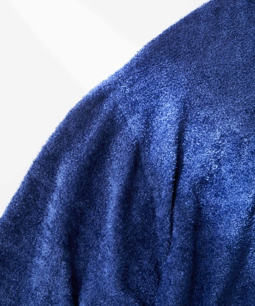 ADAM ET ROPE'（アダムエロペ）の「【WEB限定】ヘザー ジップ カーディガン ブルゾン（カーディガン/ボレロ・メンズ・チャコールグレー/ベージュ/ネイビー・M/L）」の19枚目の写真