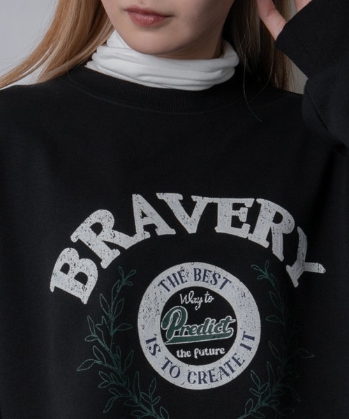 Adoon plain（アドーンプレーン）の「【インナー使いも！】スムースハイネックトップス（Tシャツ/カットソー・レディース・ホワイト/ブラック/ボルドー・FREE）」の2枚目の写真