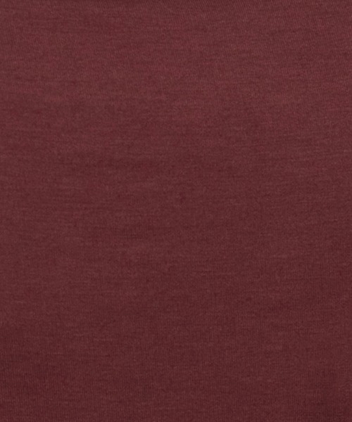 Adoon plain（アドーンプレーン）の「【インナー使いも！】スムースハイネックトップス（Tシャツ/カットソー・レディース・ホワイト/ブラック/ボルドー・FREE）」の22枚目の写真