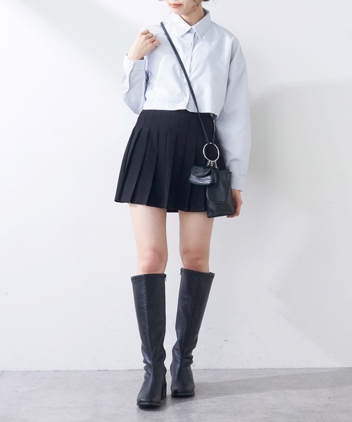 OLIVE des OLIVE(オリーブデオリーブ)の「【WEB限定】リングハンドルマルチショルダー(ショルダーバッグ・レディース・ブラック/オフホワイト/シルバー・FREE)」の15枚目の写真