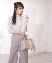 PROPORTION BODY DRESSING | フリルネックブラウス / 1212110901(シャツ/ブラウス)