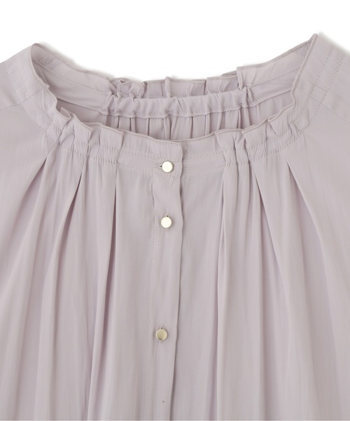 PROPORTION BODY DRESSING（プロポーションボディドレッシング）の「フリルネックブラウス / 1212110901（シャツ/ブラウス・レディース・グレー/ブルー/ホワイト系その他・SMALL/MEDIUM）」の18枚目の写真