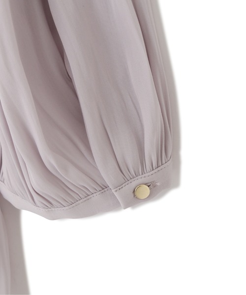 PROPORTION BODY DRESSING（プロポーションボディドレッシング）の「フリルネックブラウス / 1212110901（シャツ/ブラウス・レディース・グレー/ブルー/ホワイト系その他・SMALL/MEDIUM）」の21枚目の写真