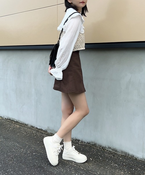 Cham.（チャム）の「3wayレトロショルダーバッグ（ショルダーバッグ・レディース・レッド/ブラウン/ブラック・F）」の16枚目の写真