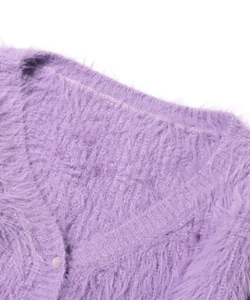 atmos pink(アトモスピンク)の「atmos pink × Girls2 カーディガン 【SP】(カーディガン/ボレロ・レディース・ラベンダー/ホワイト/ベージュ・FREE)」の8枚目の写真