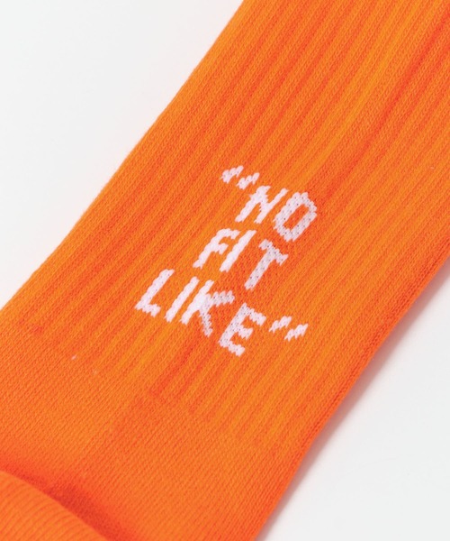 URBAN RESEARCH DOORS（アーバンリサーチドアーズ）の「HealthKnit　ヒールロゴクルー（ソックス/靴下・メンズ・オレンジ系その他/グリーン系その他・-）」の7枚目の写真