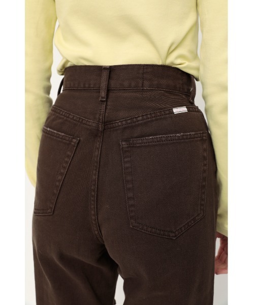SLY（スライ）の「LIMITED ITEM CRUSH LOOSE STRAIGHT PT-C クラッシュ ルーズ ストレート デニムパンツ（デニムパンツ・レディース・ブラック/ブラウン・1/2/0）」の16枚目の写真