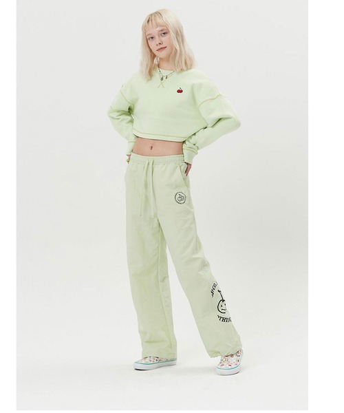 トレーナー スウェット KIRSH DOODLE CHERRY CROP SWEAT LS/キルシードゥードゥルチェリークロップスウェット レディース セール】KIRSH DOODLE CHERRY CROP SWEAT LS/キルシー