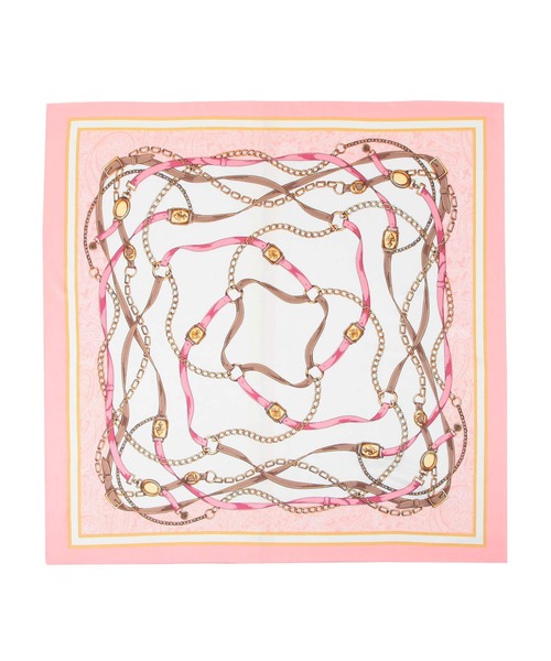 Julia Boutique（ジュリアブティック）の「90×90cmサイズ・ヴィンテージ風サテン生地スカーフ/100015（バンダナ/スカーフ・レディース・Q/D/L/G/A/F/N/I/B/J/O/E/M/C/K/P/H・ONE）」の12枚目の写真