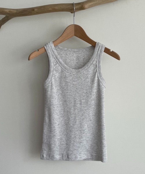 CANAL JEAN（キャナルジーン）の「El mar　リブタンクトップ（タンクトップ・レディース・ホワイト/ライトグレー/ブラック/グレー・ONE SIZE）」の18枚目の写真