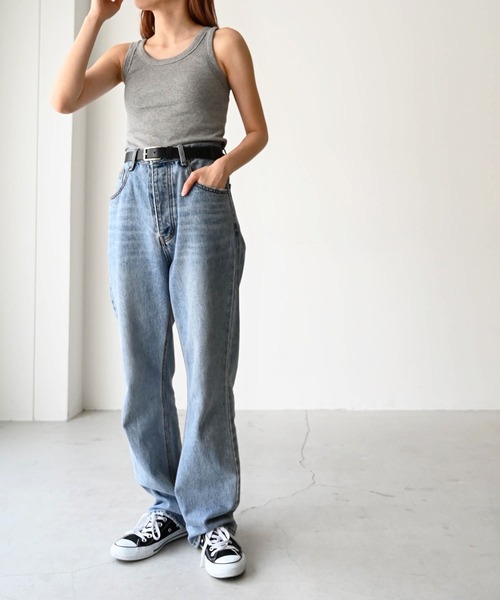 CANAL JEAN（キャナルジーン）の「El mar　リブタンクトップ（タンクトップ・レディース・ホワイト/ライトグレー/ブラック/グレー・ONE SIZE）」の14枚目の写真