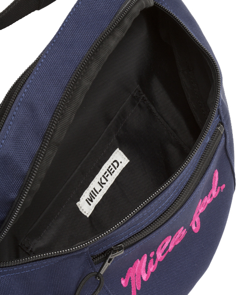 MILKFED.（ミルクフェド）の「【SEDA9月号掲載】ICING FUNNY PACK　（ファニーパック/ボディバッグ/無地）（ボディバッグ/ウエストポーチ・レディース・ブラック/ネイビー/ピンク・ONE SIZE）」の8枚目の写真