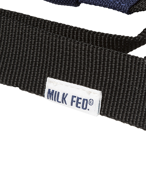 MILKFED.（ミルクフェド）の「【SEDA9月号掲載】ICING FUNNY PACK　（ファニーパック/ボディバッグ/無地）（ボディバッグ/ウエストポーチ・レディース・ブラック/ネイビー/ピンク・ONE SIZE）」の9枚目の写真