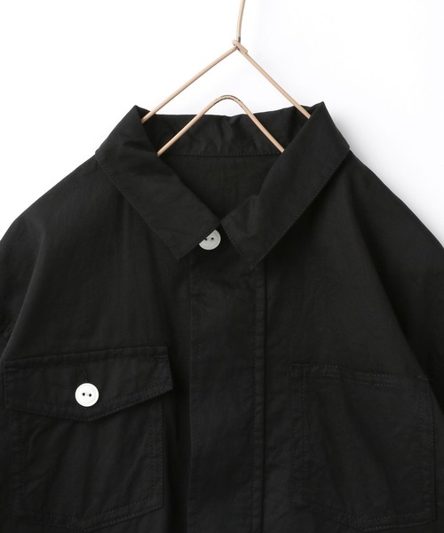 LOWRYS FARM（ローリーズファーム）の「コットンオールインワンＳＳ　275213（つなぎ/オールインワン・キッズ・ブルー/ブラック・110cm/120cm/140cm/150cm/130cm）」の9枚目の写真