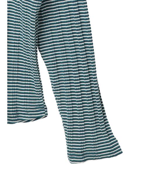 Green Parks(グリーンパークス)の「配色リブプルオーバー(Tシャツ/カットソー・レディース・イエロー/グリーン/ネイビー・FREE)」の15枚目の写真