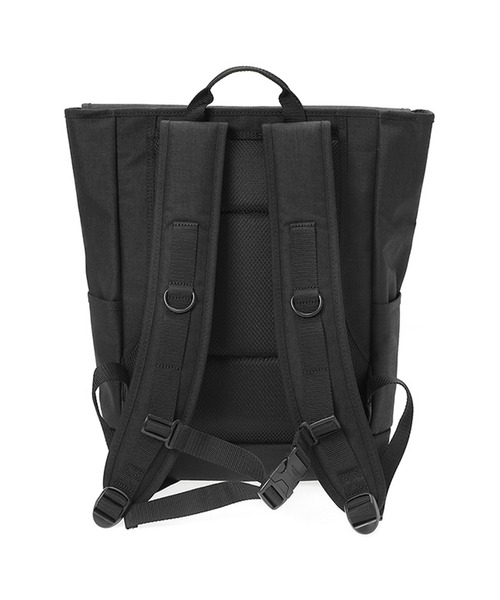 Manhattan Portage（マンハッタンポーテージ）の「Washington SQ Backpack2 NYC Print 2022SS（バックパック/リュック・メンズ・ブラック・MEDIUM）」の4枚目の写真