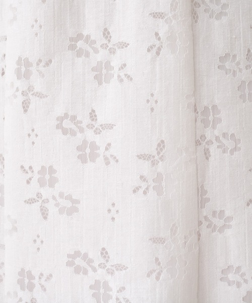 OLIVE des OLIVE（オリーブデオリーブ）の「【WEB限定カラー有】胸開きワンピース（ワンピース・レディース・オフホワイト/ブラック/ラベンダー/アイボリー/サックスブルー・FREE）」の21枚目の写真