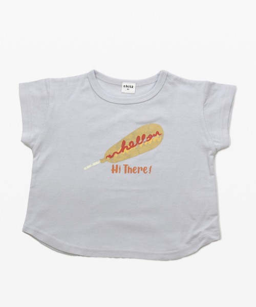 chil2（チルツー）の「かすれプリント半袖Tシャツ（Tシャツ/カットソー・キッズ・A/D/G/K/M/I/B/F/J/N/C/E/H/L・110cm/80ｃｍ/90cm/130cm/120cm/100cm）」の5枚目の写真