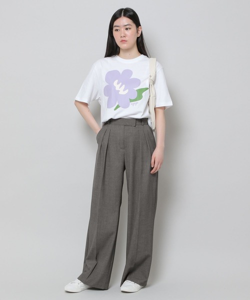 ALAND(エーランド)の「3.3Field Trip/2-TUCK WIDE パンツ 2279874(スラックス・レディース・ブラック/グレー/カーキ・SMALL/MEDIUM)」の17枚目の写真