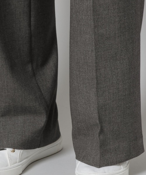 ALAND(エーランド)の「3.3Field Trip/2-TUCK WIDE パンツ 2279874(スラックス・レディース・ブラック/グレー/カーキ・SMALL/MEDIUM)」の9枚目の写真